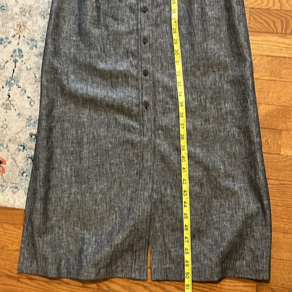 NWT Beautiful Hemp Brown Sleeveless Shirtdress - Picture 10 of 16